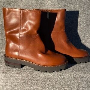 Vince Camuto Telvanni Warm Camel Boots. NEW